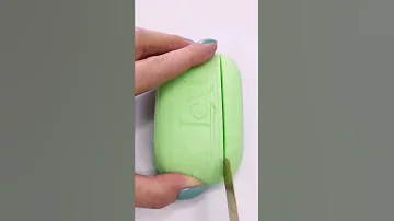 How to cut cubes on soap for asmr video