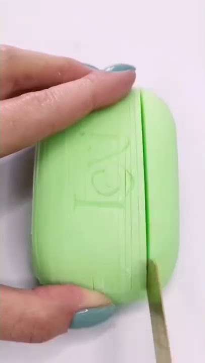 How to cut cubes on soap for asmr video