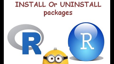 How to Install one or multiple packages in R | How to uninstall one or multiple packages in R
