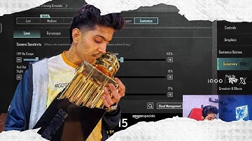 ⭐ iQOORNTXNINJA 4.1 SENSITIVITY LEAKED 😭🔥 | Ninja Jod MVP Claw Setup EXPOSED | RNTX ESPORTS CODE!