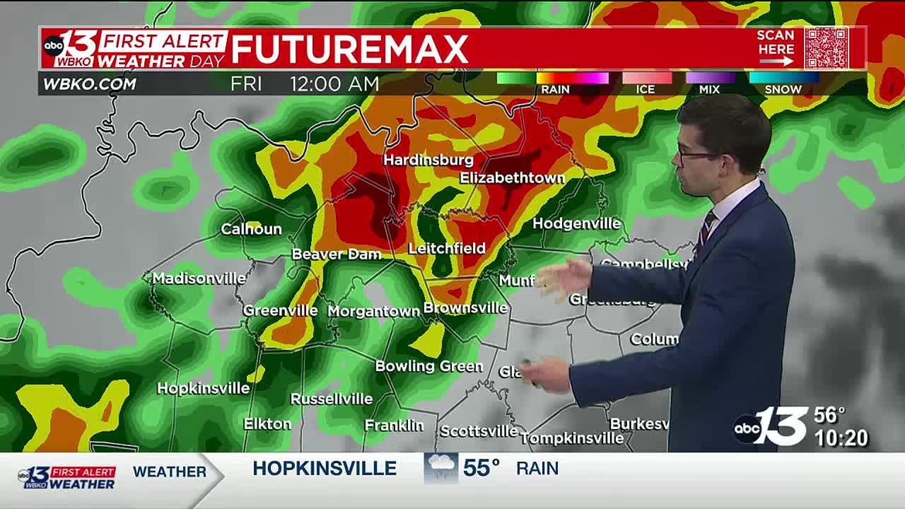 Heavy rain will lead to flooding - YouTube