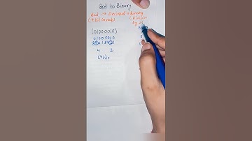 BCD to binary conversion #binary #shorts