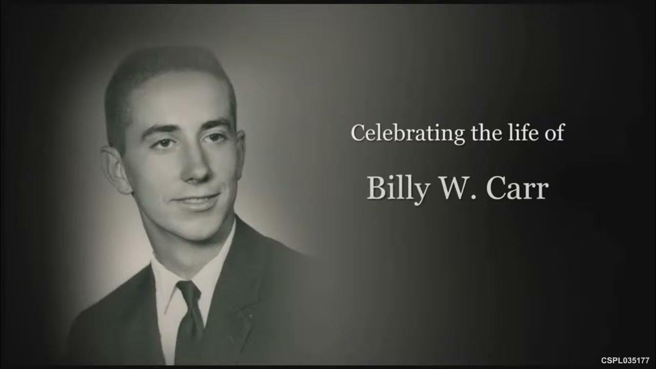 Billy Carr Life Celebration 2022 AUG 05 - YouTube
