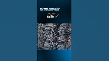 Cáp Thép Xoắn Trái