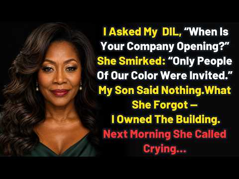 My DIL Said I Wasn’t Invited Because I’m Black — Then Her Company Opening Got Canceled