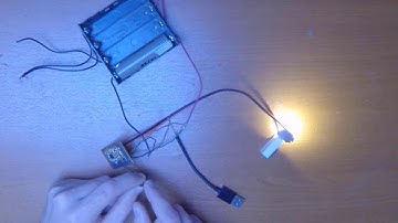 Программируемый фонарик на микроконтроллере Attiny13 v3