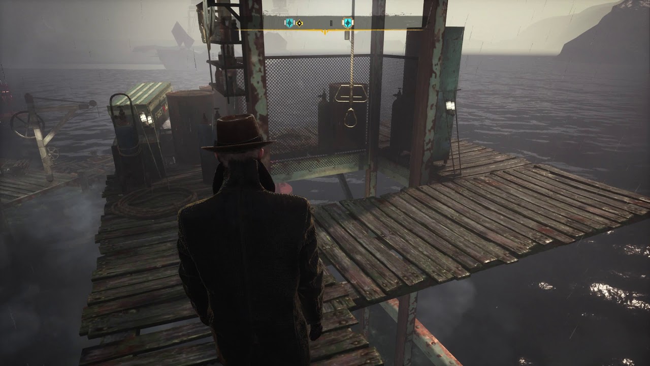 The Sinking City - Chapter 2 Lost at Sea: Expedition Anchor Point: Charles Reed Dive Cutscene (2019)