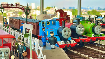 Thomas & Friends Model Train Wonderland! Huge Exhibit at Kato Hobby Center 🚂✨