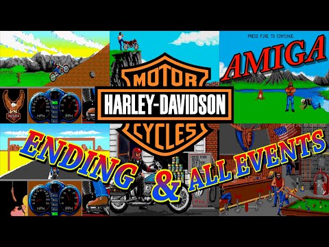 Harley Davidson - The Road to Sturgis (Amiga) Ending & all Events