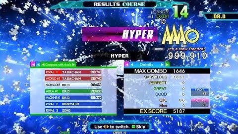 HYPER Course ESP 999,910 World Record DDR A20+ 2020