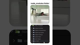 node modules .  #ai #llm #dsa #programming #funny #shorts #uidesignlearning #programmingmemes #fypシ