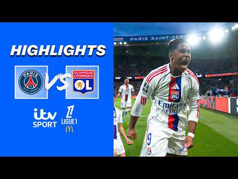 Highlights - Psg V Lyon | Endrick Runs Riot! | Ligue 1 X Itv Sport