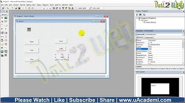 Microsoft Common Dialog Control in Visual Basic 6  | VB 6 | elearning | VB Program