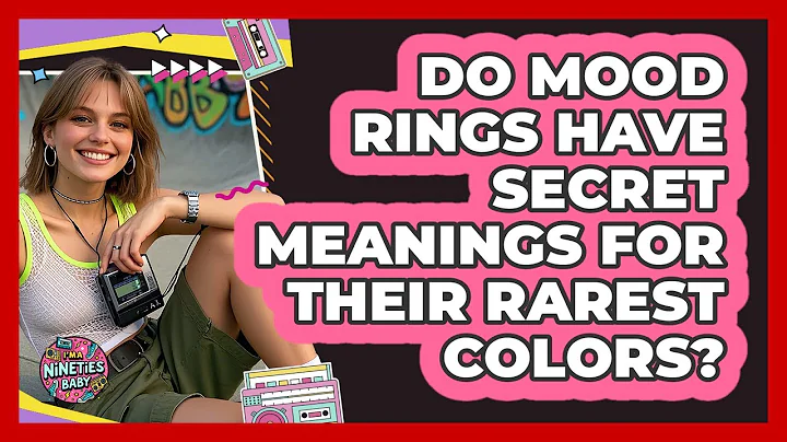 Do Mood Rings Have Secret Meanings For Their Rarest Colors? - I'm a 90s Baby
