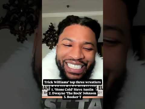 Trick Williams shares his top three wrestlers 🔥