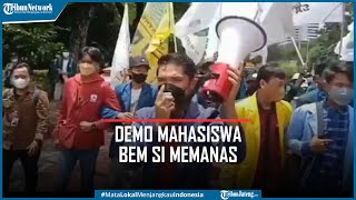 Demo Mahasiswa BEM SI Memanas hingga Dekati Istana Merdeka
