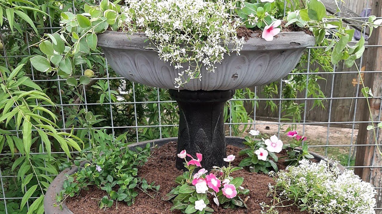 Fountain turned into container