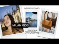 Milan vlog | одна в Италии | магазин JACQUEMUS на Комо | аутлет Serravalle