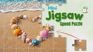Mini Jigsaw Speed Puzzle – Awaken Your Inner Puzzle Force |  Beach screenshot 2