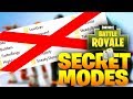 FORTNITE NEW UPDATE 3.4.0 - Fortnite: Battle Royale NEW SECRET GAME MODES