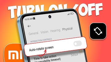 How to Turn ON or OFF Auto Rotate Screen on Xiaomi, Redmi, and POCO Phones