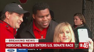 Former football great Herschel Walker to run for U.S. senate in Georgia