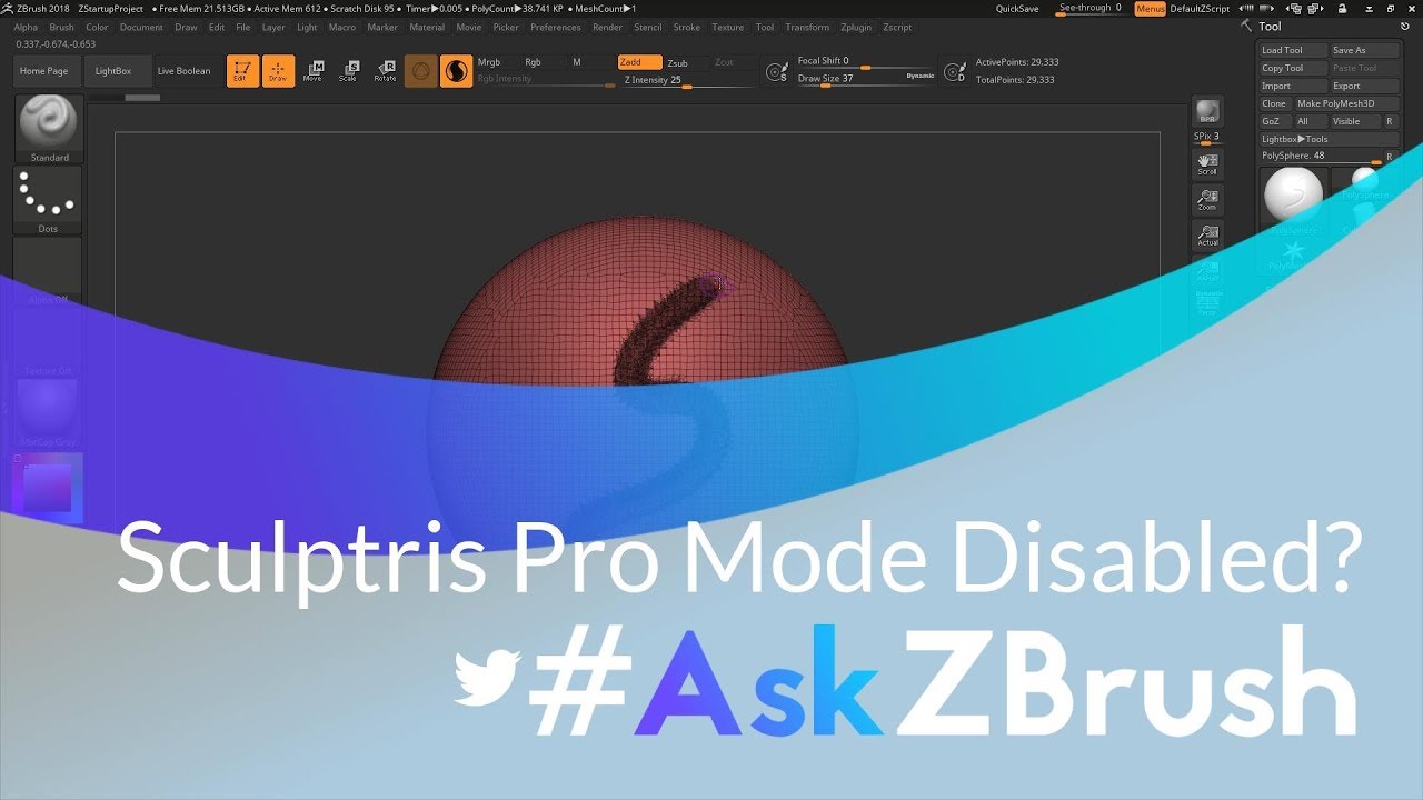 disable zbrush quicksa e