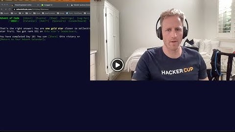 Advent of code 2022 Day 18