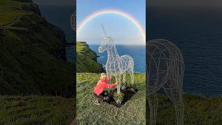 I Grew a Unicorn Topiary on the Rainbow Coastal Cliff 🦄🌿