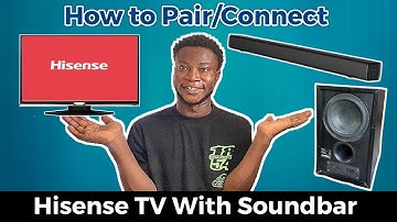 How to Connect Hisense Smart TV with Soundbar Using Bluetooth