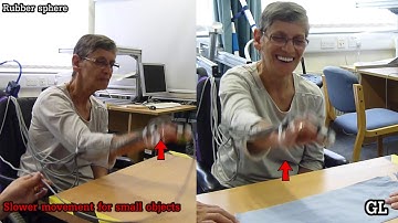 Grasping Objects without Touch and Proprioception