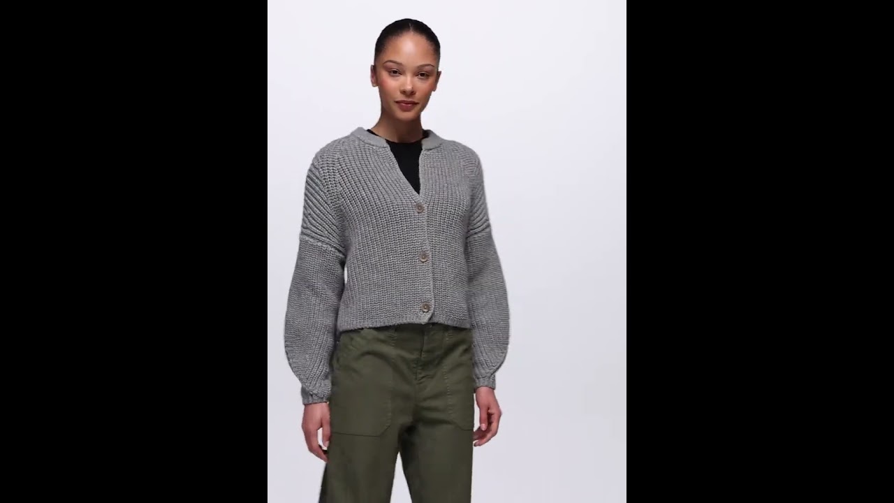 Preview of prAna Sunday River Short Cardigan - Women's Video