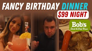 Callie’s $$$$ Birthday Dinner at Bob’s Steakhouse! 🥰🔥👌