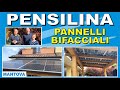 PENSILINA FOTOVOLTAICA PANNELLI BIFACCIALI #faidate #perte