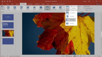 Visual Digital Presentation - Auto-animations for displays using PowerPoint