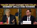 ‘Govt spends $25M to study if man can breast feed’: Kennedy’s hypothetical stuns Trump’s OMB nominee