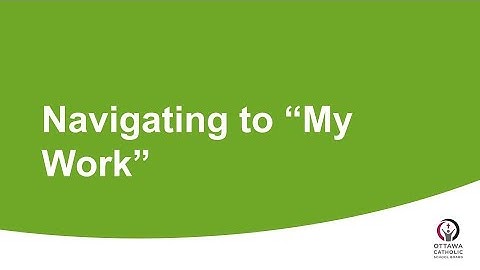 Finding your Assignments and Activities