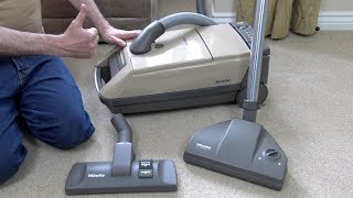 1980s Miele S124i Cylinder Vacuum Cleaner Unboxing & First Look