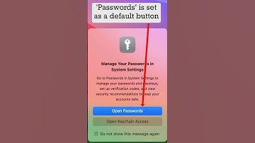 A Sign of Dumping Keychain Access?? - macOS Sonoma | #Shorts #password  #macossonoma