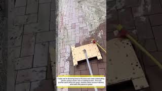 Paver Joint Filling & Cleaning: Water‑Assisted Broom Technique