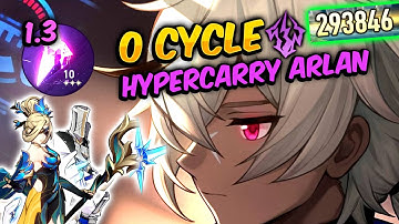 ⚡Hypercarry Arlan E6 is back! NEW 1.3 Memory of Chaos Stage 10 First Half | Honkai Star Rail 0-Cycle