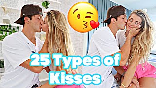 25 TYPES OF KISSES!