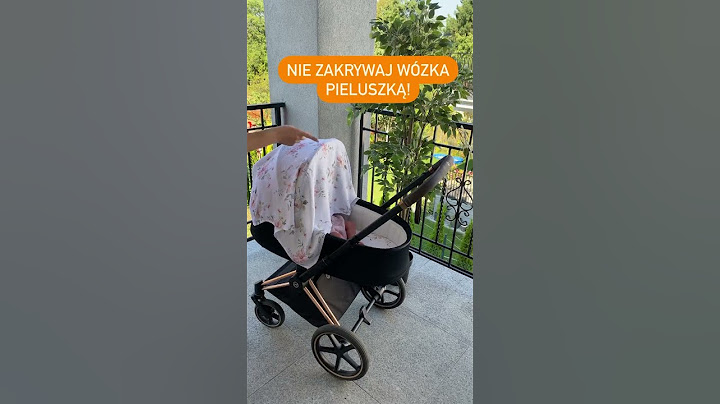 Nie zakrywaj wózka pieluszką! #wyprawka lato z dzieckiem wózek dziecięcy
