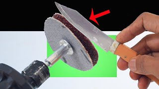 Razor Blade Sharp to Knife Sharpening Method in 5 Minutes