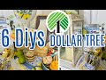 🍋6 DIYS SPRING DOLLAR TREE DECOR CRAFTS 🍋 "I Love Spring" ep 4 Olivias Romantic Home DIY