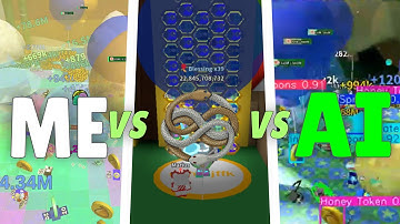 Player VS Natro Macro VS Revolution Macro - Bee Swarm Simulator