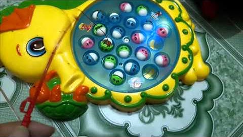 Fishing game toy Bộ đồ chơi câu cá trẻ em kit you tubeo