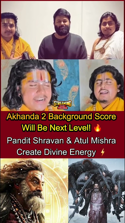 NBK’s Akhanda 2 BGM Will Shake Theatres! 🔥