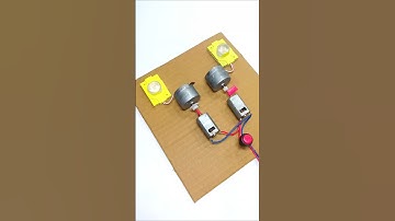 Double Dynamo Motor - DC Motor #dcmotor #techdiy #shorts