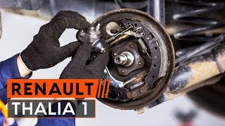 Jak vyměnit Brzdovy valecek RENAULT THALIA I (LB0/1/2_) - video průvodce